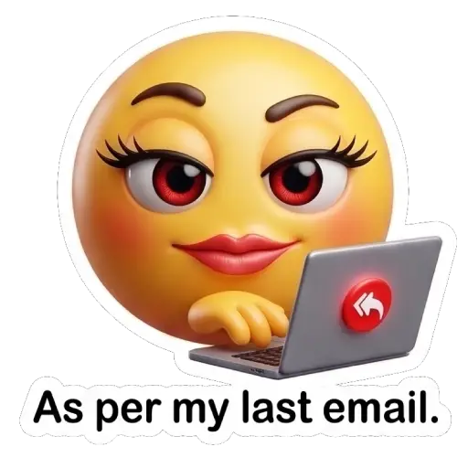 office jokes, smiley faces, emoji, funny office stickers, office, boss, WhatsApp stickers, sticker pack, free download (34)